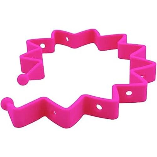 Busy Baby Toy Bungee - Dishwasher Safe Toy Strap - 100% Food-Grade Silicone (Pink)