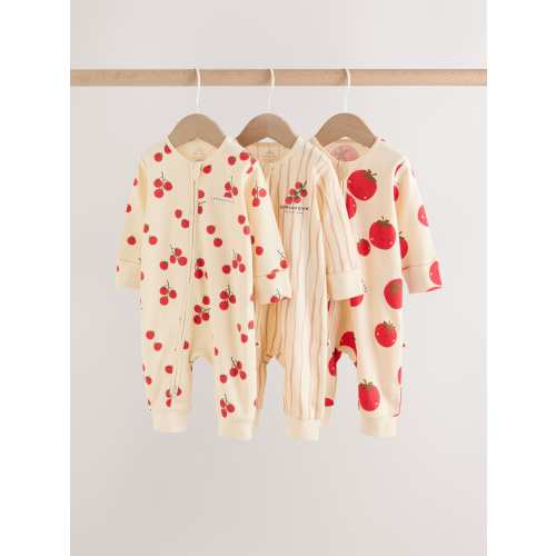 Red Tomato Baby Sleepsuits 4 Pack (0mths-3yrs)