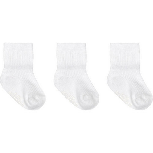 Boden's Trio Socks, White - Robeez | Maisonette