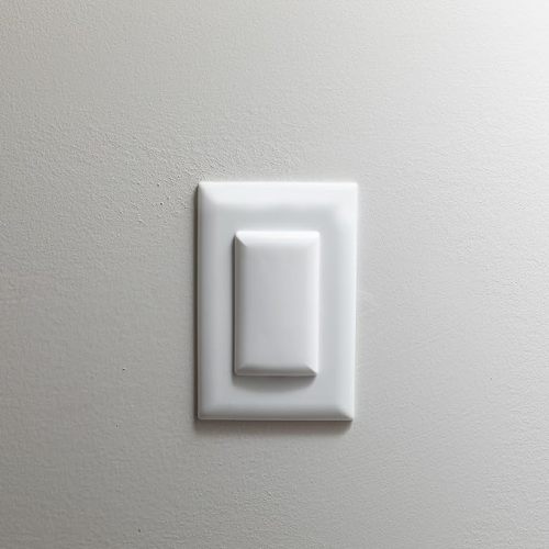 Qdos Safety StayPut Double Outlet Plug - White 6 pack