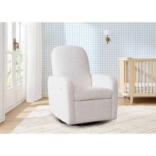 Delta Children Teddy Recliner Chair - Greenguard Gold Certified - Ivory