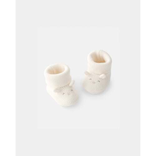 Baby Easter Bunny Booties - Ivory | Carter's