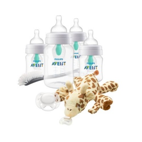 Philips Avent Anti-colic Baby Bottle With Airfree Vent Newborn Gift Set - Clear - 8ct