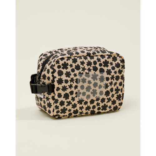 Baby Bottle Cooler Bag For Breast Milk Storage Fits Inside Diaper Bag | Green Stripe - Storq by Kindred Bravely