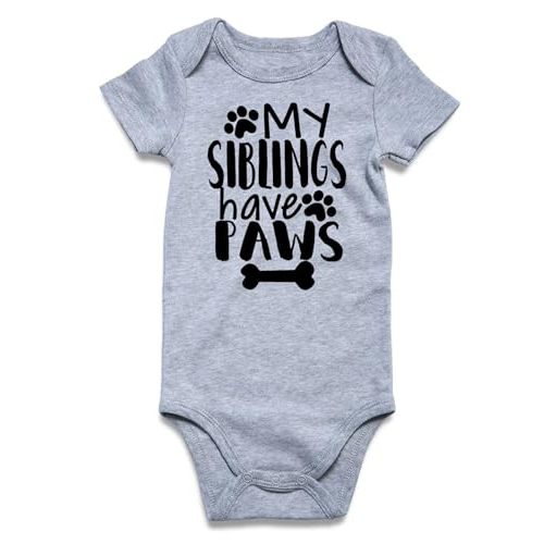 RAISEVERN Baby Boys Girls Clothes Infant Romper Newborn Bodysuits Funny Outfit 0-12 Months