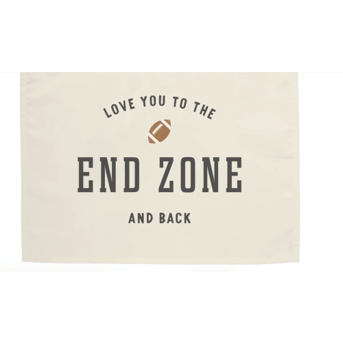 {Natural} I Love You to The End Zone Banner