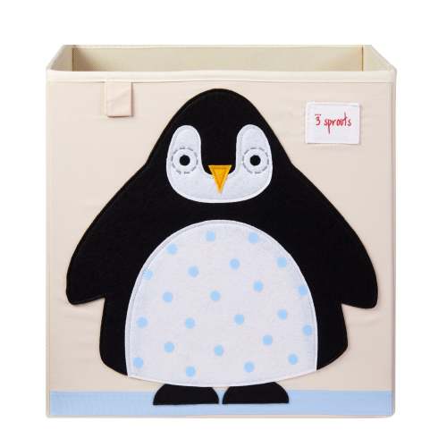 3Sprouts storage box - Penguin