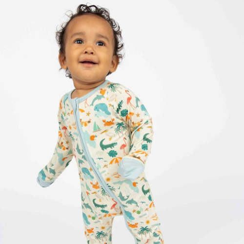Explore Florida Bamboo Convertible Baby Pajamas – Emerson and Friends
