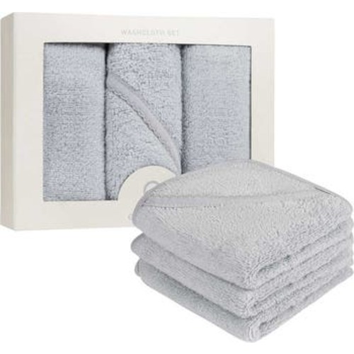 Baby Towel Wash Cloth Pink 3 Pack