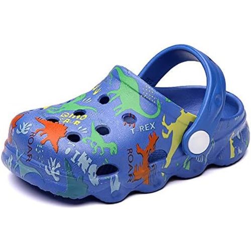 INMINPIN Kids Cute Clogs Cartoon Garden Shoes Boys Girls Slides Slippers Indoor Outdoor Children Water Shower Beach Pool Sandals