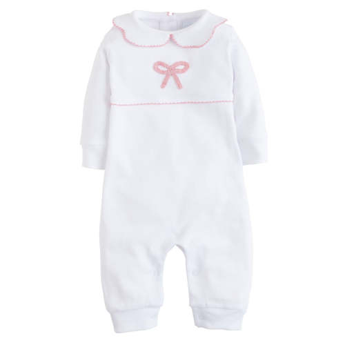 Pink Bow Crochet Playsuit – Gretchen's Haus