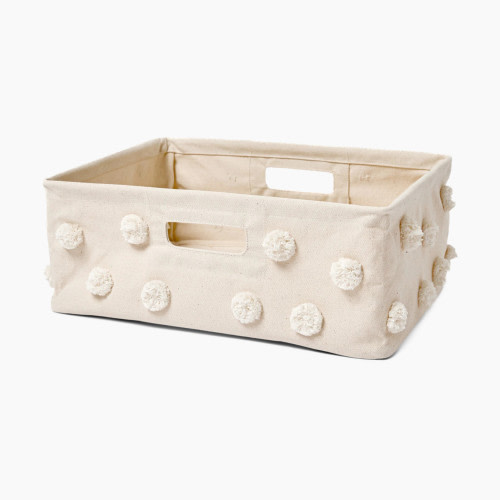 Pehr Pom Pom Hide Away Basket - Natural, Small