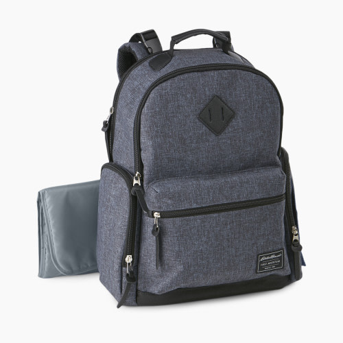 Eddie Bauer Bridgeport Diaper Backpack - Navy/Black
