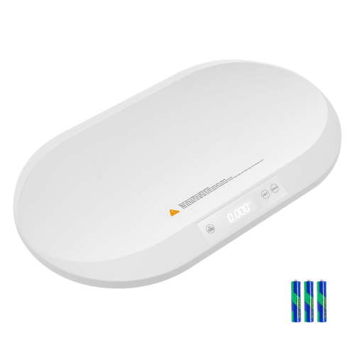 KFFKFF Infant Weighing Scale, Digital Scale for Babies with Measurement Tape, Versatile Child Scale for Monitoring Weight & Height - Includes Hold & Tare Features, 5 Measurement Units, Up to 88LBS