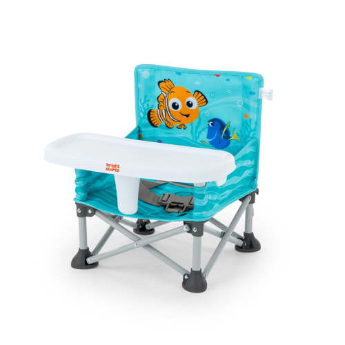 Bright Starts Disney Finding Nemo Pop 'N Sit Portable Booster, Infant to Toddler