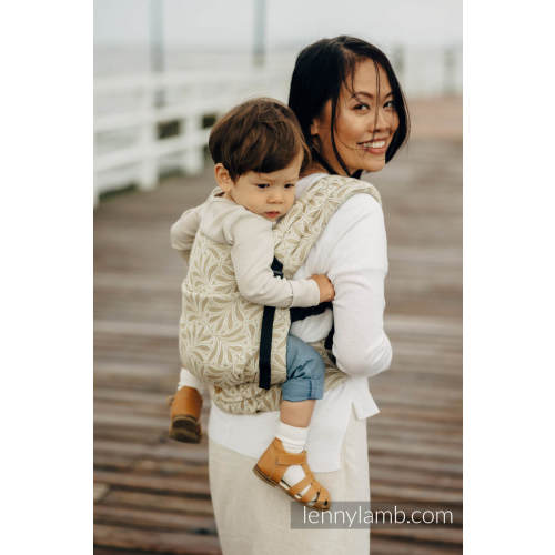 LennyLight Carrier, Standard Size, jacquard weave 50% cotton, 50% bamboo viscose - INFINITY - GOLDEN HOUR