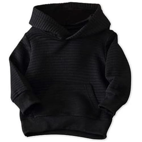 PATPAT Toddler Hoodies Boy's Hooded Sweatshirt with Pocket Solid Color Pullover Hoodies for Toddler Girl