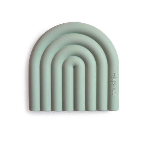 Rainbow Teether (Cambridge Blue) by Mushie – Avery and Everett
