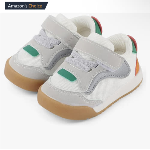 Amazon.com | MK MATT KEELY Baby Boys Girls Walking Infant Shoes Cute Cartoon Sneakers Non-Slip First Walkers Sneakers Toddler Shoes,Orange Green 18-21 Months | Sneakers