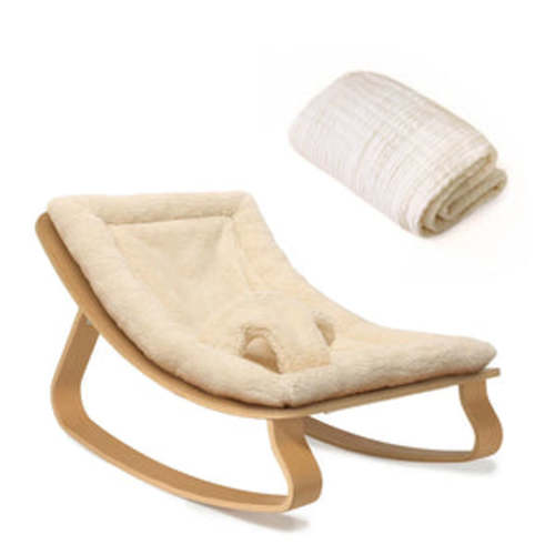 LEVO baby bouncer and DOLI baby blanket SET – Charlie Crane Paris