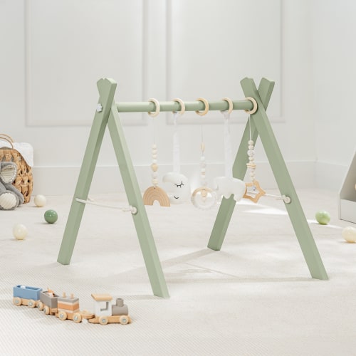 Baby Play Gym by Comfy Cubs in Sage