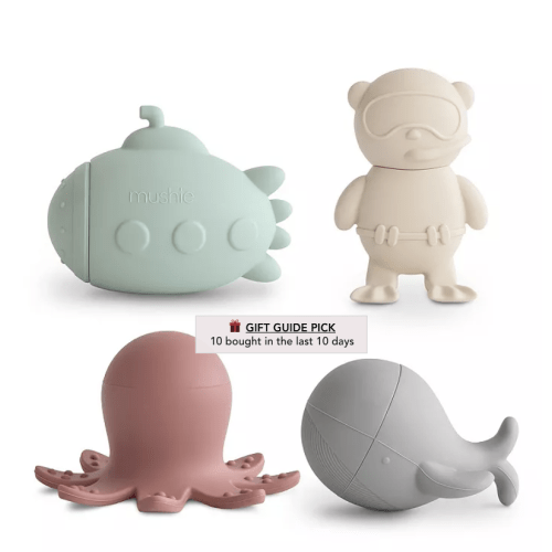 Sealife Mold Free Bath Play Set Pack - Ages 0-24 Months