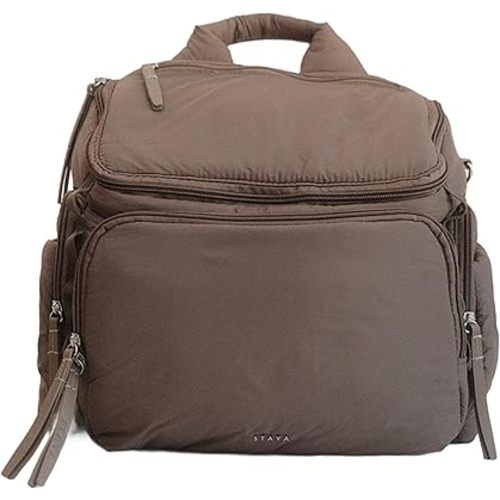 Staya- Cloud Diaper Bag (Taupe, Medium)