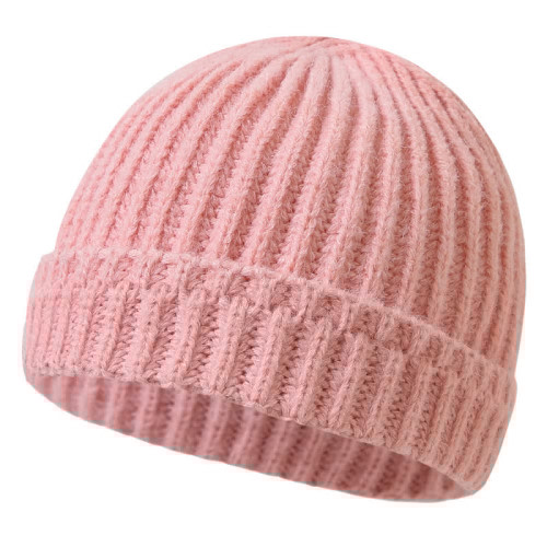 Baby Newborn Pure Color Simple Beanie