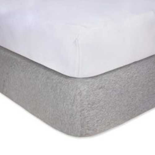 Solid Organic Cotton BEESNUG® Fitted Crib Sheet 2 Pack