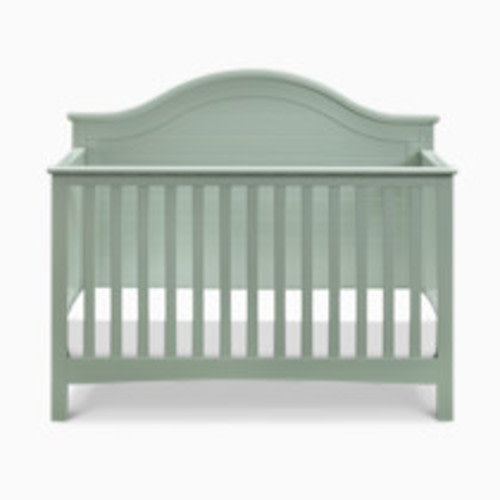 Carter’s by Davinci Nolan 4-in-1 Baby Crib - Convertible to Toddler Bed, Daybed, Full-Size Bed - GREENGUARD Gold Certified - 4 Adjustable Mattress Heights - Conversion Kit Sold Separately, Light Sage