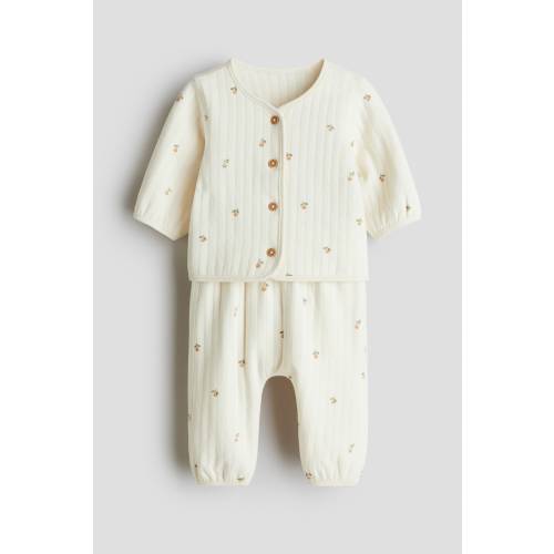 2-PIECE QUILTED JERSEY SET