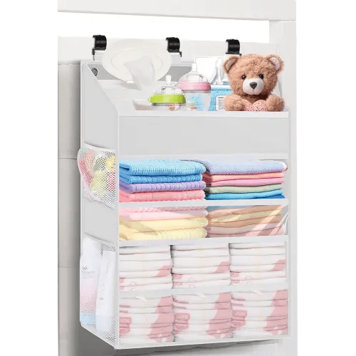 PHOTOONE Hanging Caddy Organizer - Beige/White