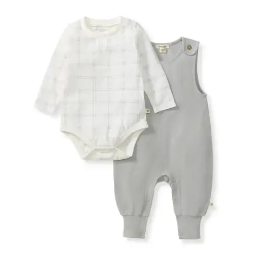Plaid Jumpsuit & Bodysuit Set – Burt's Bees Baby