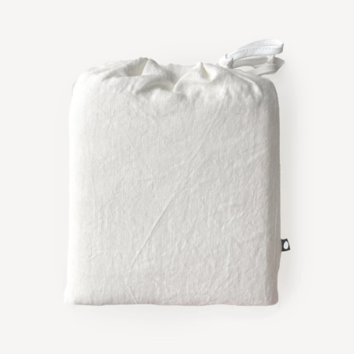 Linen Crib Sheet