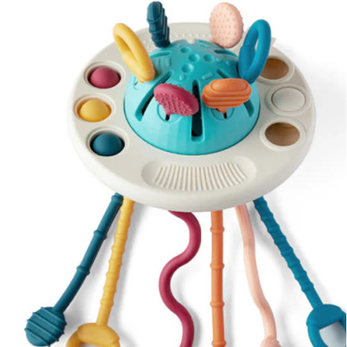 UFO Silicone Pulling Toy