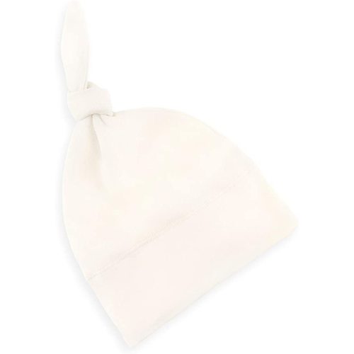 Colored Organics Baby Organic Cotton Knotted Hat - Infant Knit Cap - Natural