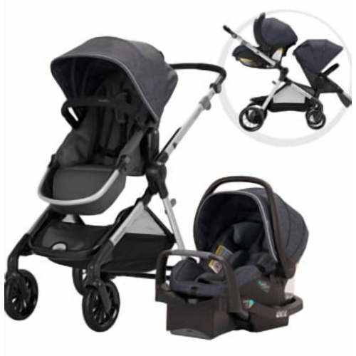 Evenflo Pivot Xpand Travel System w/LiteMax NXT Rotational Infant Car Seat (Age 0-5 Years, Weight 3-55 lbs) - Walmart.ca