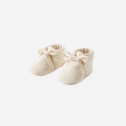 Baby Booties || Natural – Quincy Mae
