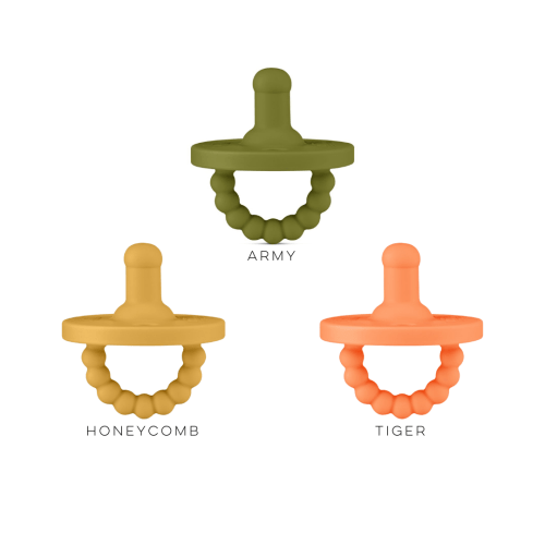 Cutie PAT Round (0-24m) Pacifier + Teether Value Packs