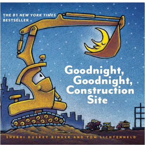 Goodnight, Goodnight Construction Site (Board Book for Toddlers, Children's Board Book)