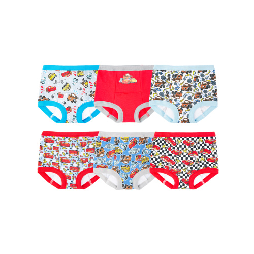 Character Toddler Boy Training Pants, 6 - Pack, Sizes 2T-3T