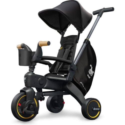 Doona Liki Convertible Stroller Trike, Nitro Black