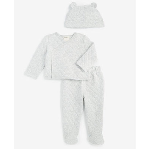 Baby Unisex Hat, Cardigan & Pants Set, Created for Macy's