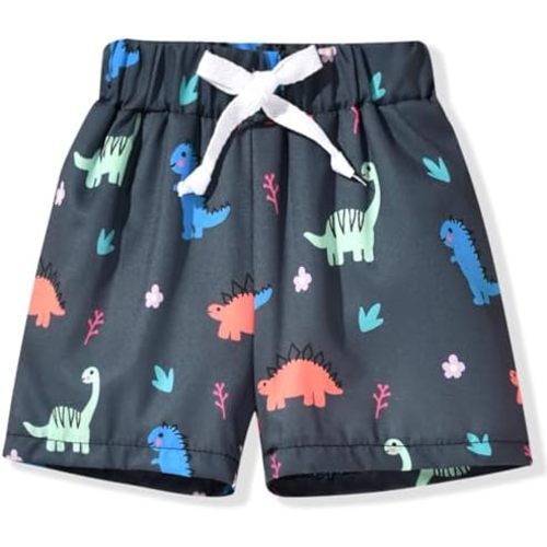Aalizzwell Swim Trunks for Toddler Infant Baby Boys with Lining