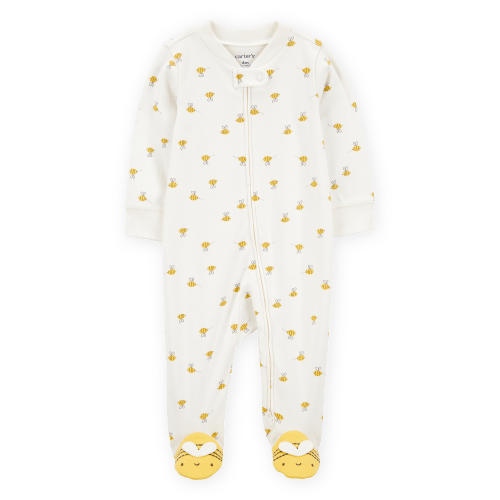 Baby Bee 2-Way Zip Cotton Sleep & Play Pajamas - Carter's | Carter's