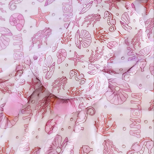 Tiny Tides Convertible Zip Romper | Pink