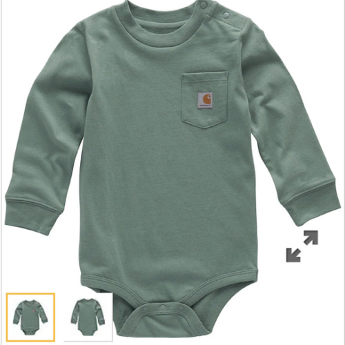 Boys' Long Sleeve Pocket Bodysuit (Baby) | F25 Products | Carhartt