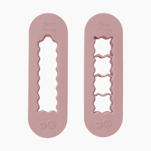 ezpz Baby-Led Weaning Food Cutters - Blush