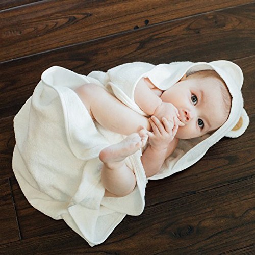 Natemia Extra Soft Baby Bamboo Hooded Towel