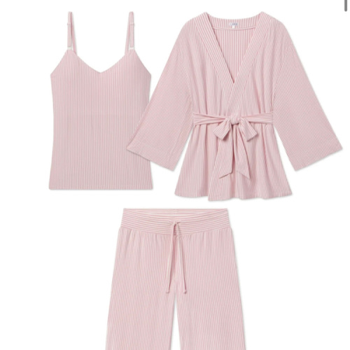 LAKE | Women | DreamModal Pajamas | Fog Maternity Kimono Bundle